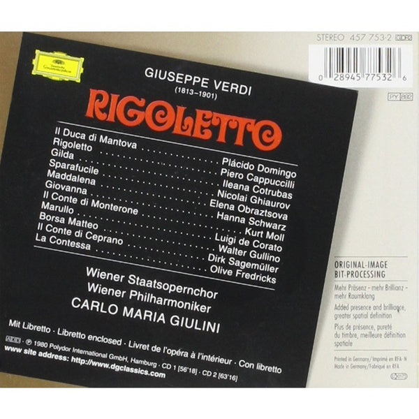 Rigoletto CD + Libretto