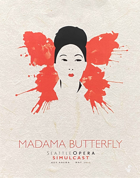 Madama Butterfly 2012 Simulcast Poster
