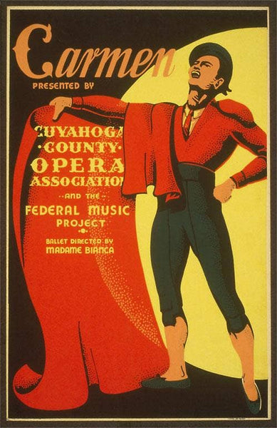 WPA Carmen Production Print
