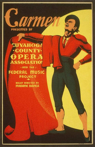 WPA Carmen Production Print
