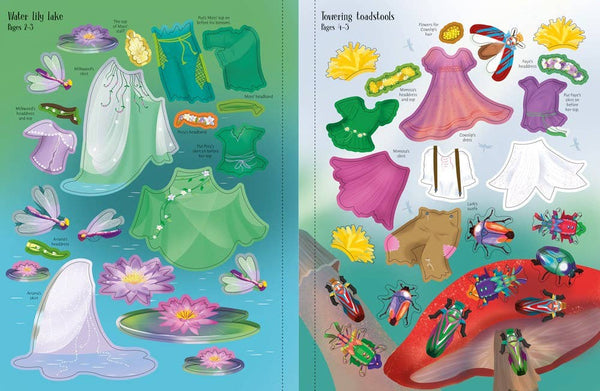 Book, Sticker Dolly Dressing Magical Kingdom