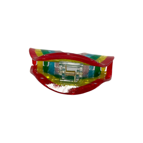 Rainbow Claw Clip