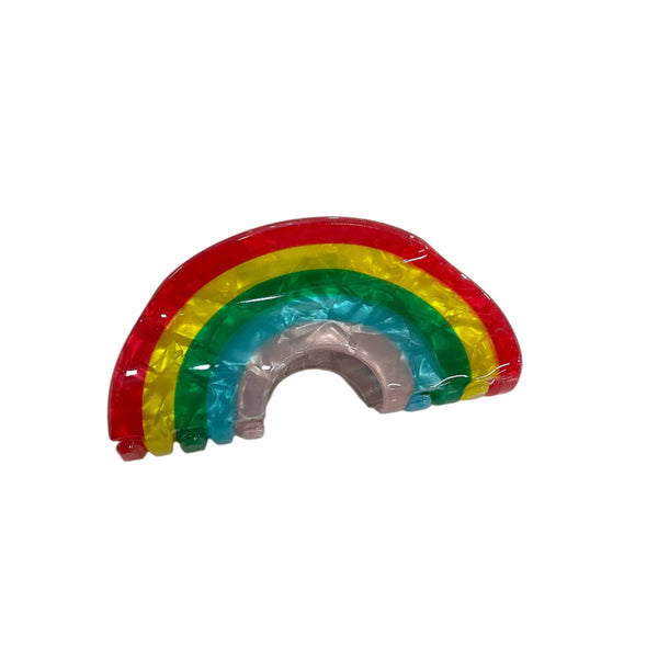 Rainbow Claw Clip