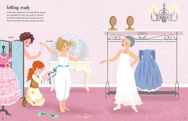 Sticker Dolly Dressing Cinderella