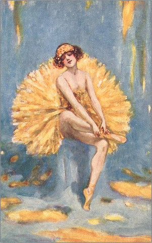 Impressionist Ballet Dancer Magnet