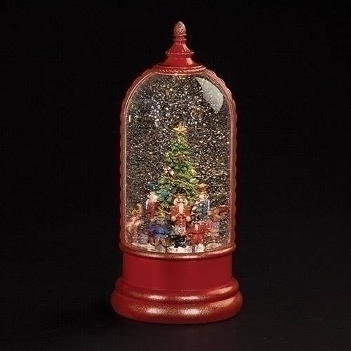Nutcracker Rotating LED Waterglobe