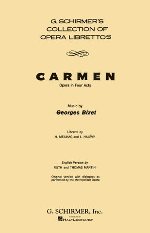 Schrimer Carmen Libretto