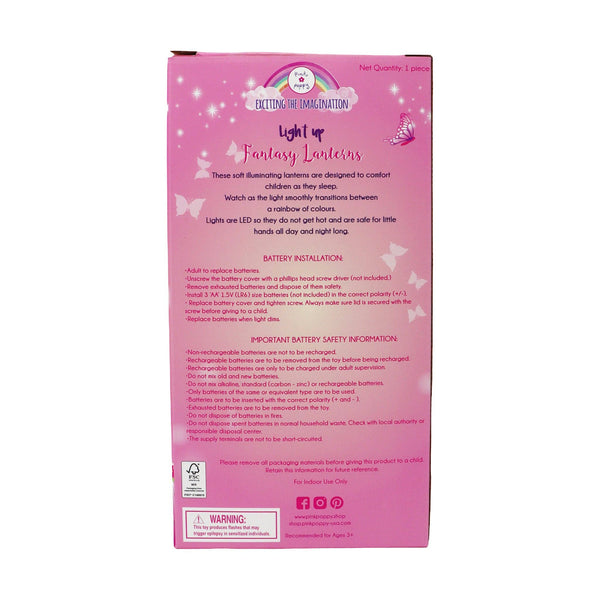 Ballerina LED Color Changing Lantern