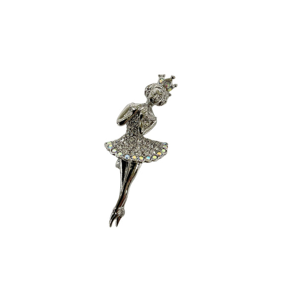 Spinning Ballerina Pin