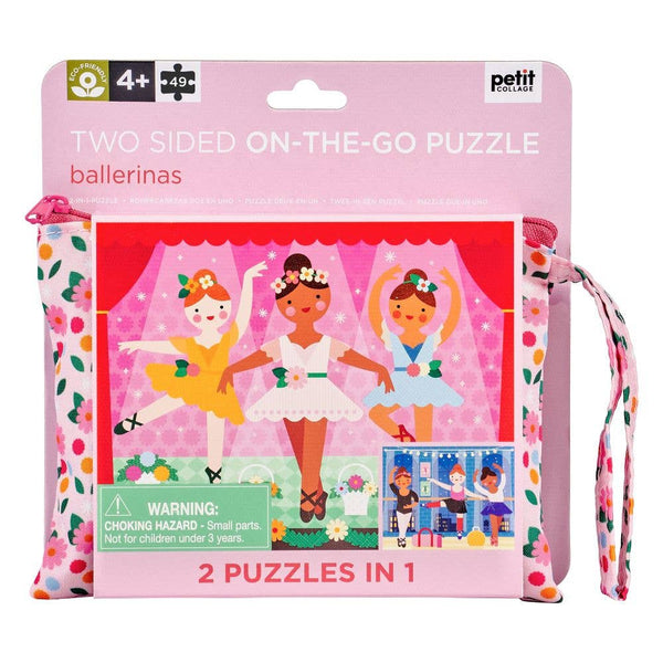Two Sided On-The-Go Ballerina Puzzle
