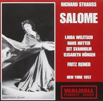 Salome: 1952 Welitsch Performance in New York