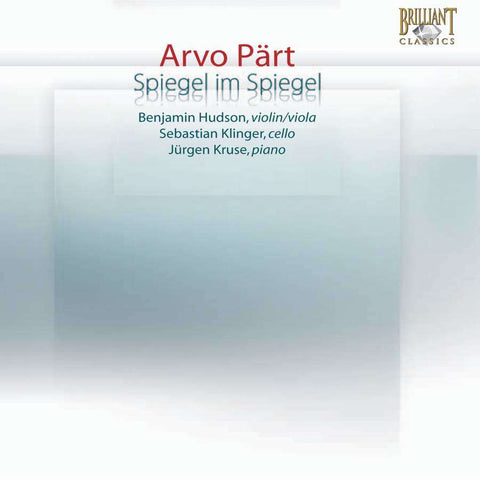 Arvo Pärt Spiegel im Spiegel CD