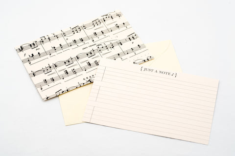 'Just A Note' Notecards & Notepads