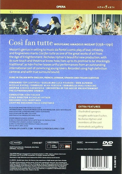 <font color= "red"> SALE </font> Cosi Fan Tutte DVD