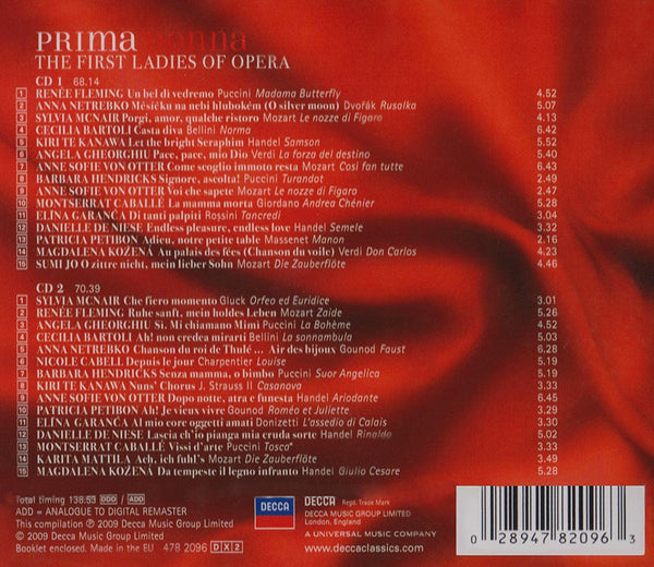 Prima Donna The First Ladies of Opera CD