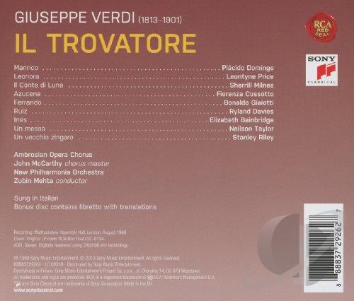 Il Trovatore CD + Libretto