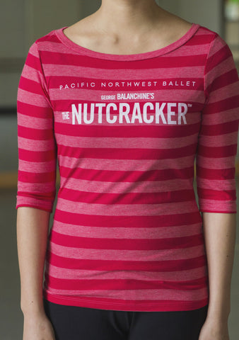 Nutcracker Red Stripe Women's T-Shirt