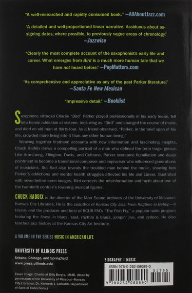 Bird: The Life and Music of Charlie Parker