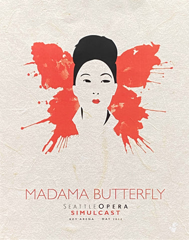 Madama Butterfly 2012 Simulcast Poster