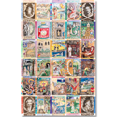 Opera A-Z Notecards – Amusements Gift Shop