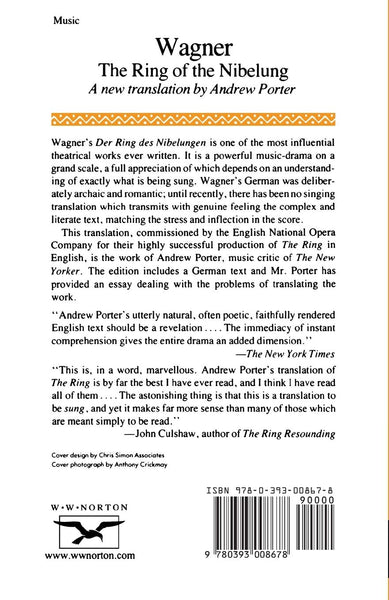 The Ring of the Nibelung- Andrew Porter Translation