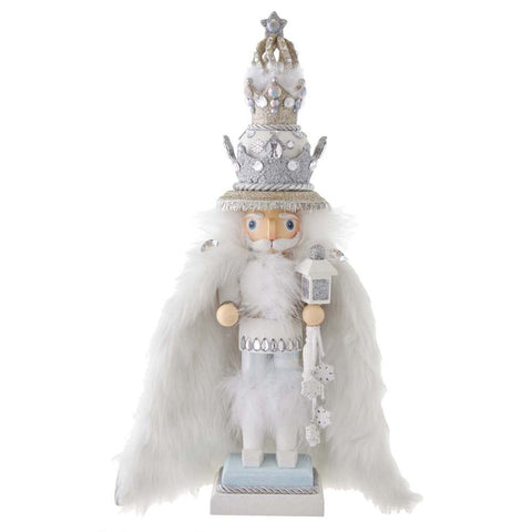 White Fur King Nutcracker