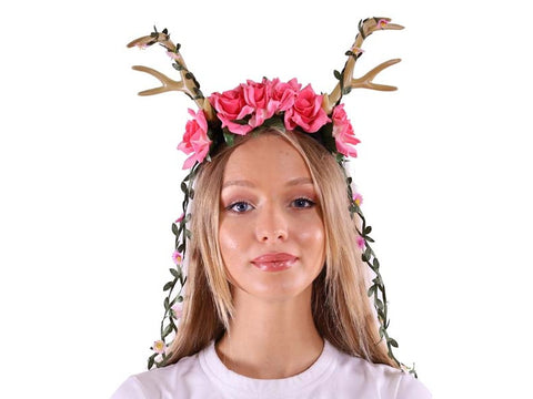 Floral Antler Headbands
