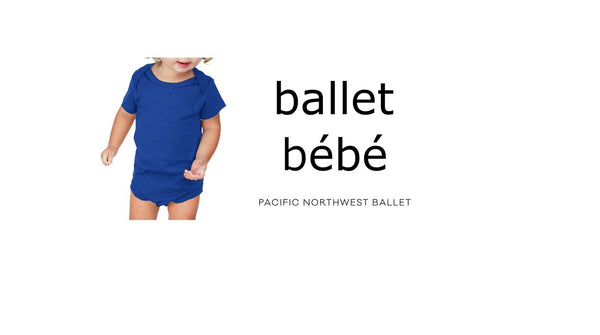 Ballet Bebe Onesie- Blue 6 months