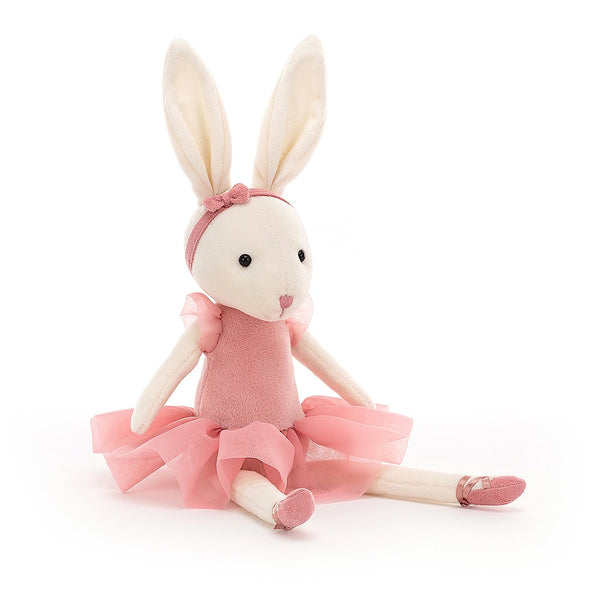 Pirouette Plush Bunny (Rose & Lilac)