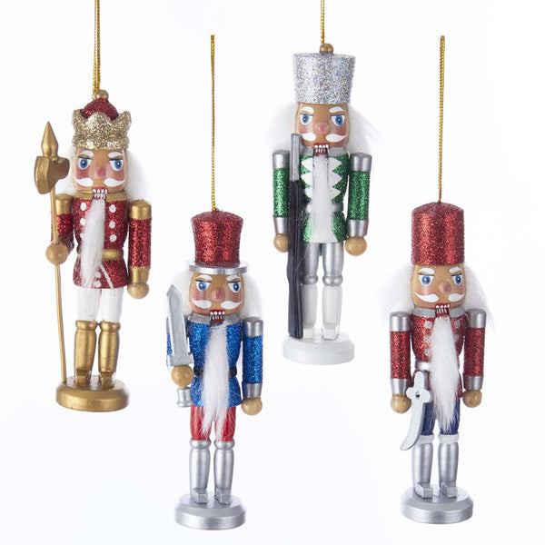 Nutcracker Soldier Ornaments (Set of 4)