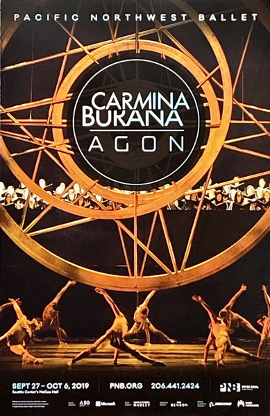 Carmina Burana/Agon Poster 2019