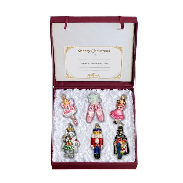 Nutcracker Suite Glass Ornament Collection