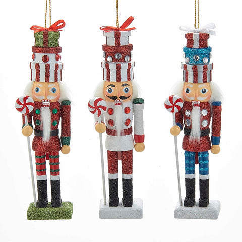 Gift Box Nutcracker Ornaments