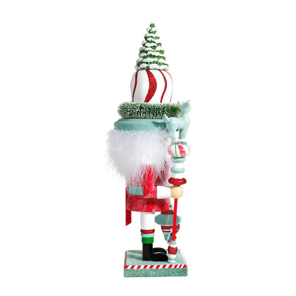 Mint Stripe Nutcracker