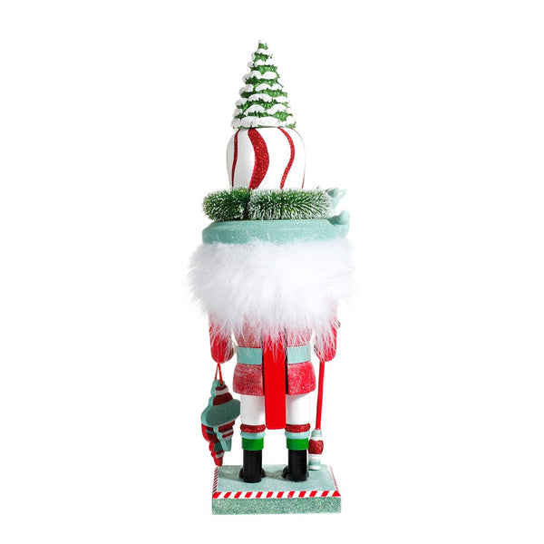 Mint Stripe Nutcracker