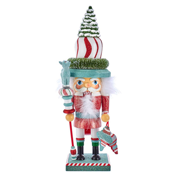 Mint Stripe Nutcracker