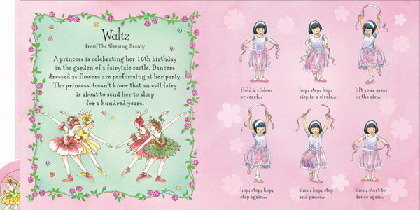 Little Ballerina Dancing Book with CD