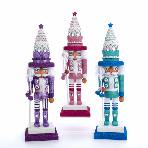 Sequin Tree Nutcrackers