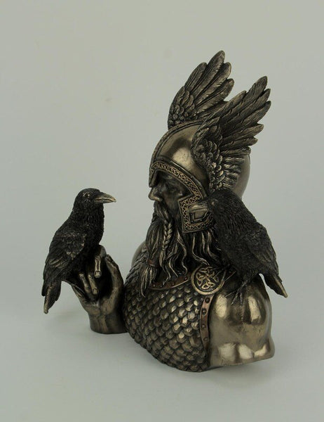 Odin with Ravens Figure