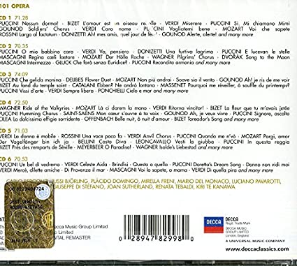 Opera 101 CD