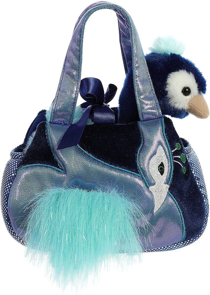 Plush Peacock & Swan Carriers