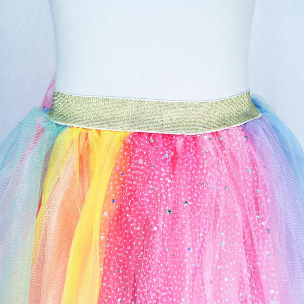 Rainbow Glitter Tutu