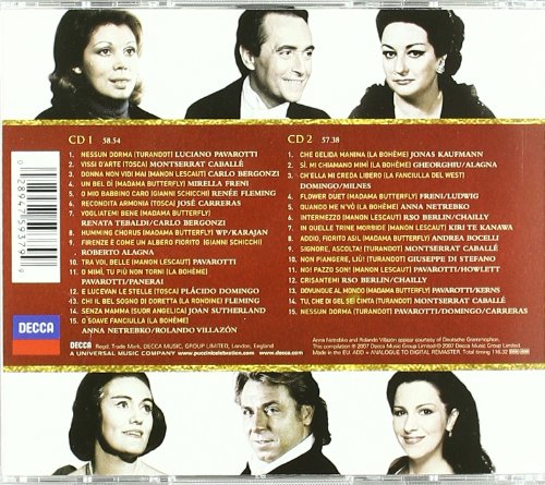 Puccini Gold CD