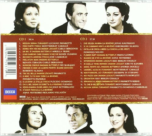 Puccini Gold CD