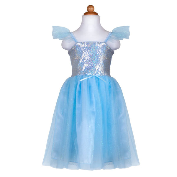 Pink & Blue Sequin Dresses