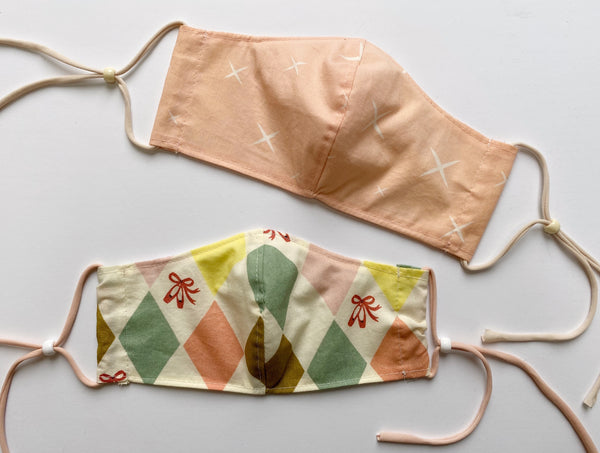 Ballet Print Cotton Face Masks