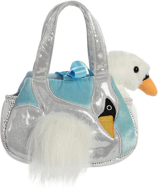 Plush Peacock & Swan Carriers