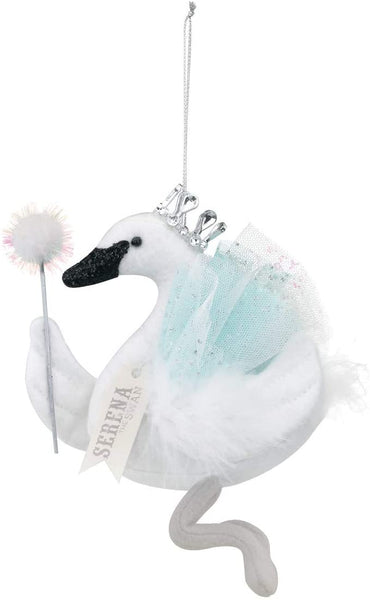 Felt Swan Queen Ornament